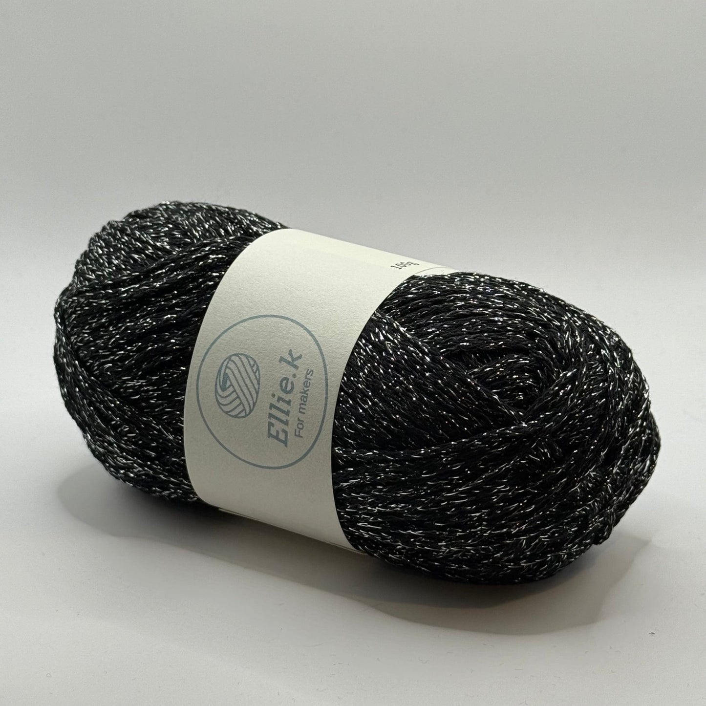 Silver thread cotton yarn - Ellie.k