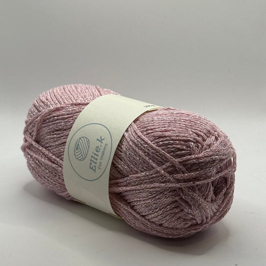 Silver thread cotton yarn - Ellie.k