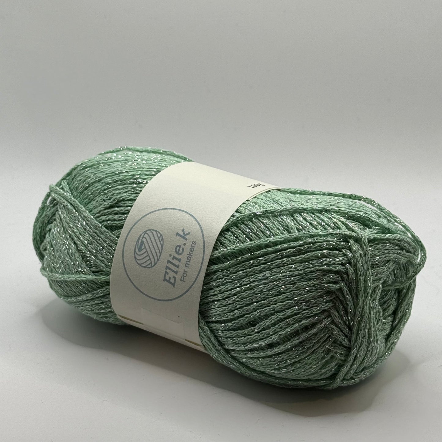 Silver thread cotton yarn - Ellie.k