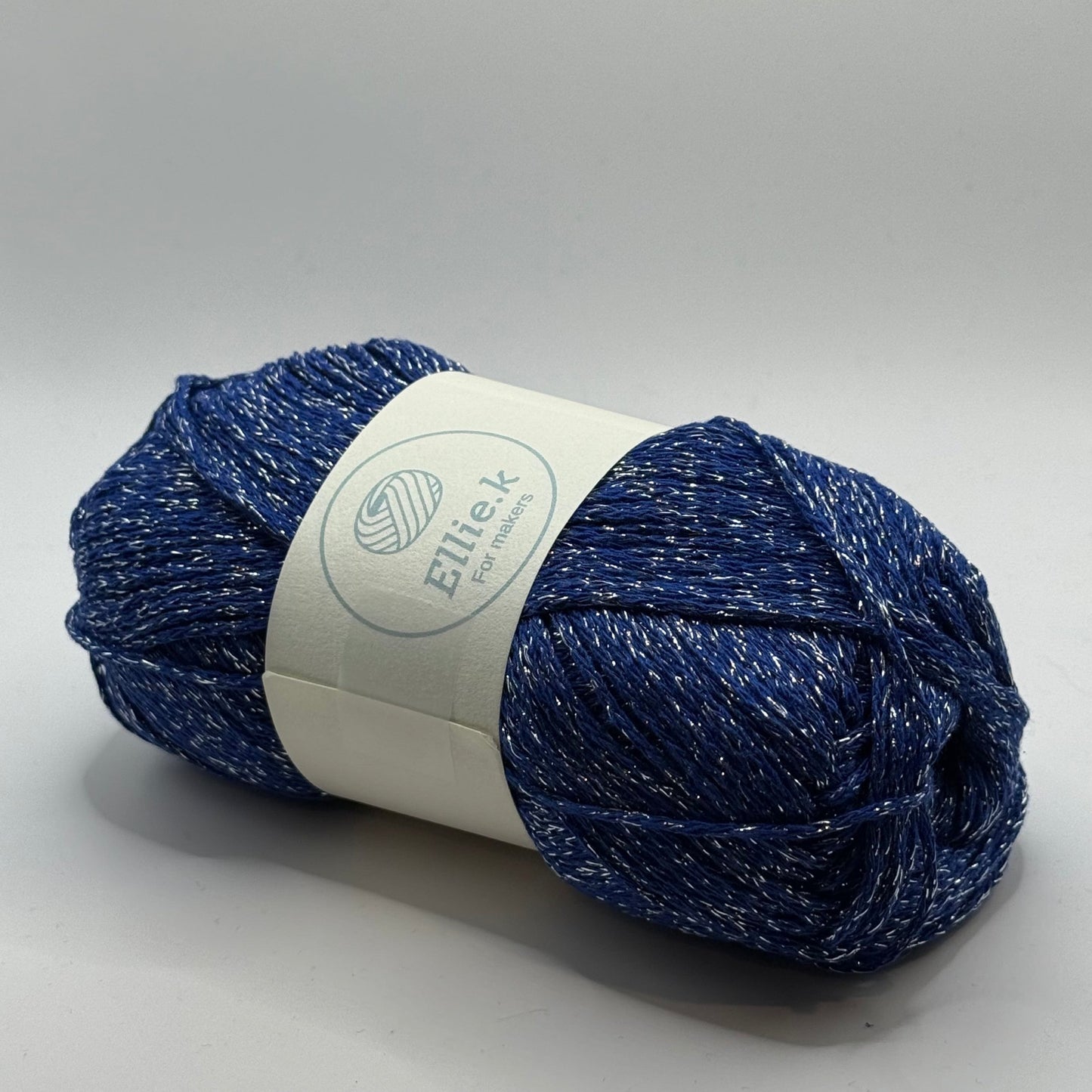 Silver thread cotton yarn - Ellie.k