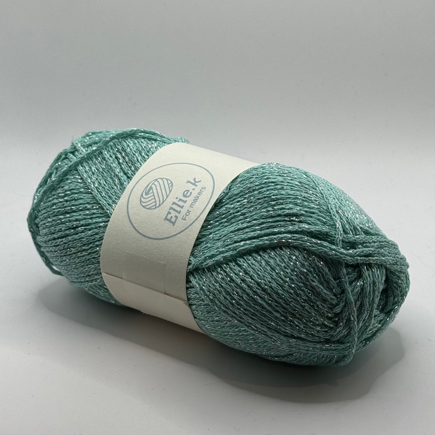 Silver thread cotton yarn - Ellie.k