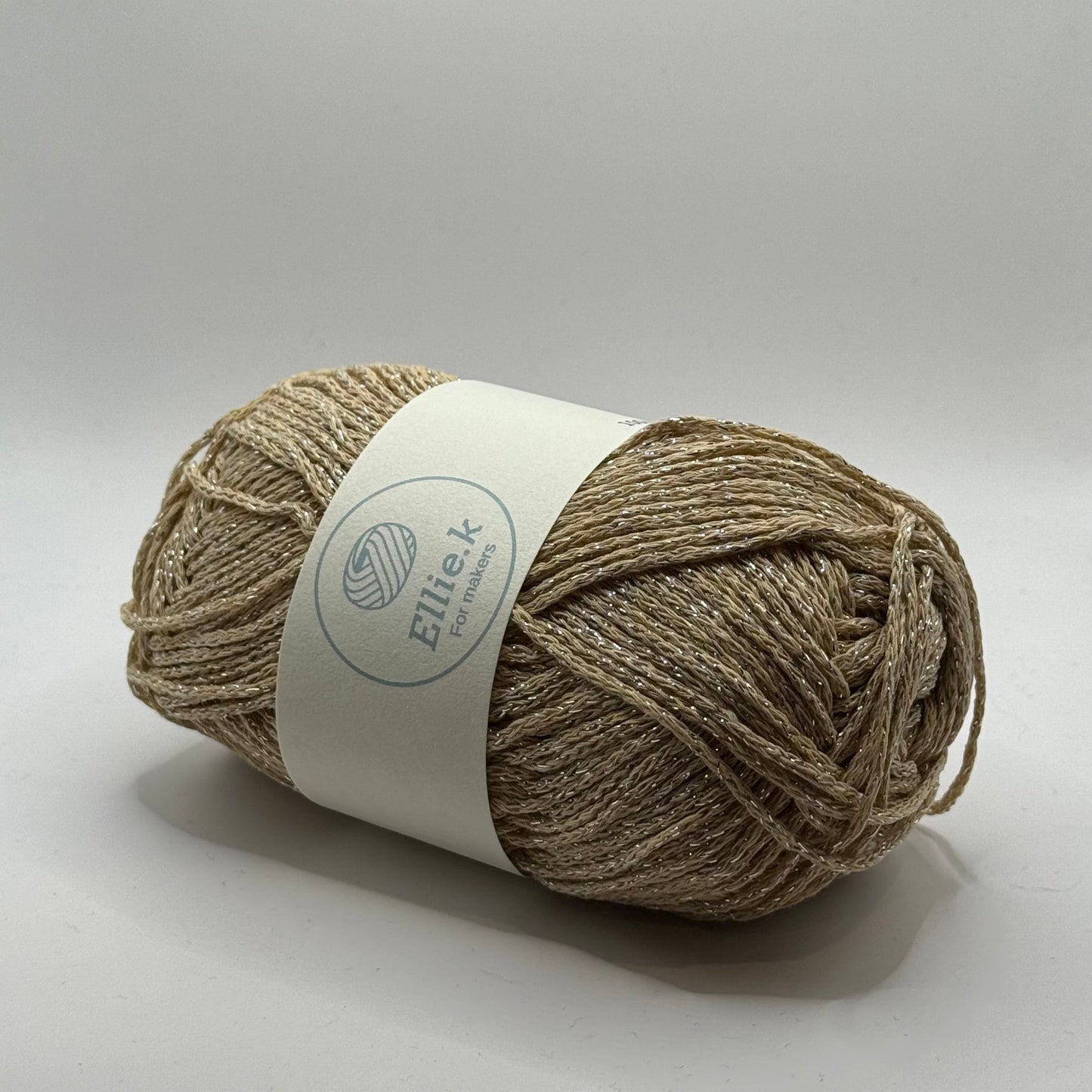 Silver thread cotton yarn - Ellie.k
