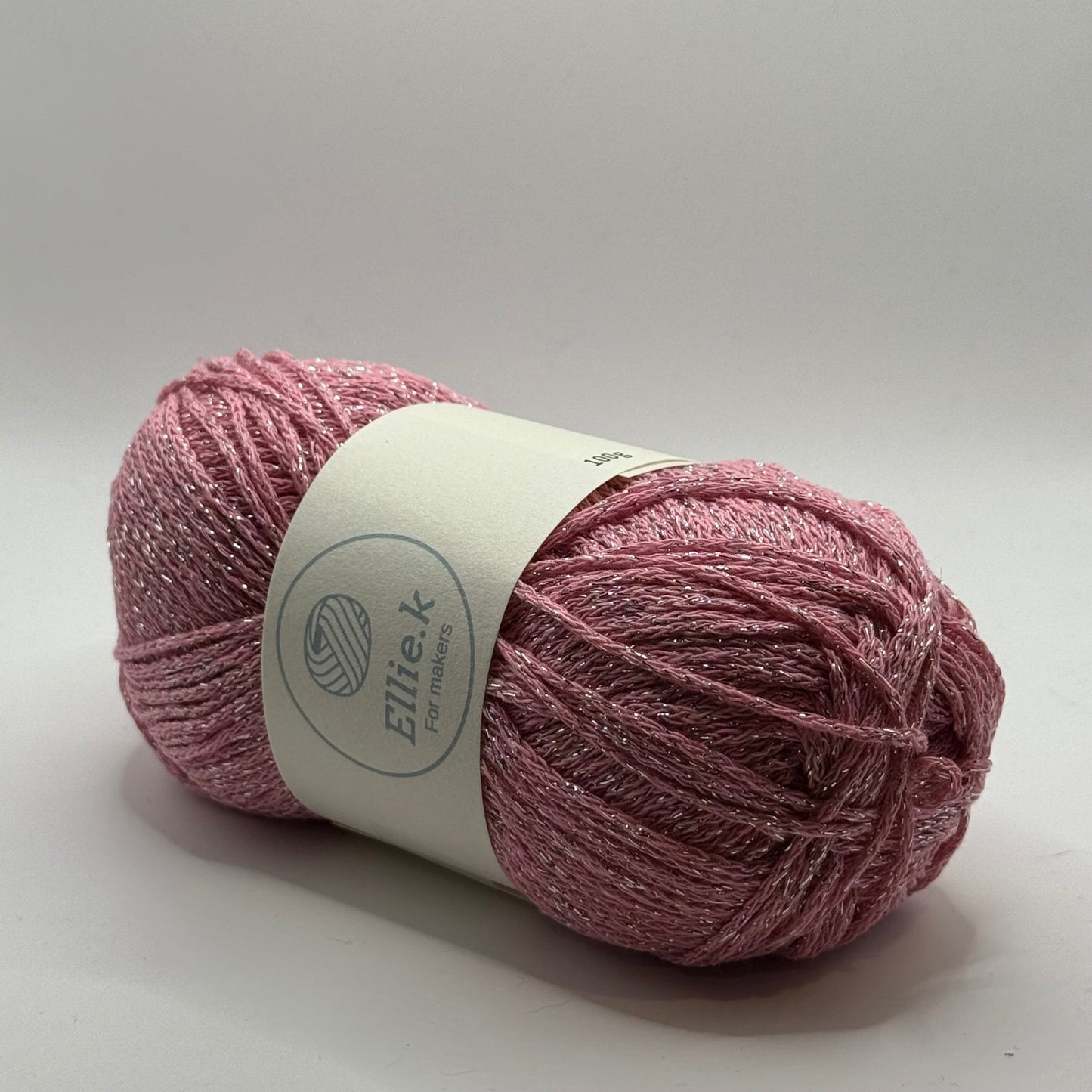 Silver thread cotton yarn - Ellie.k