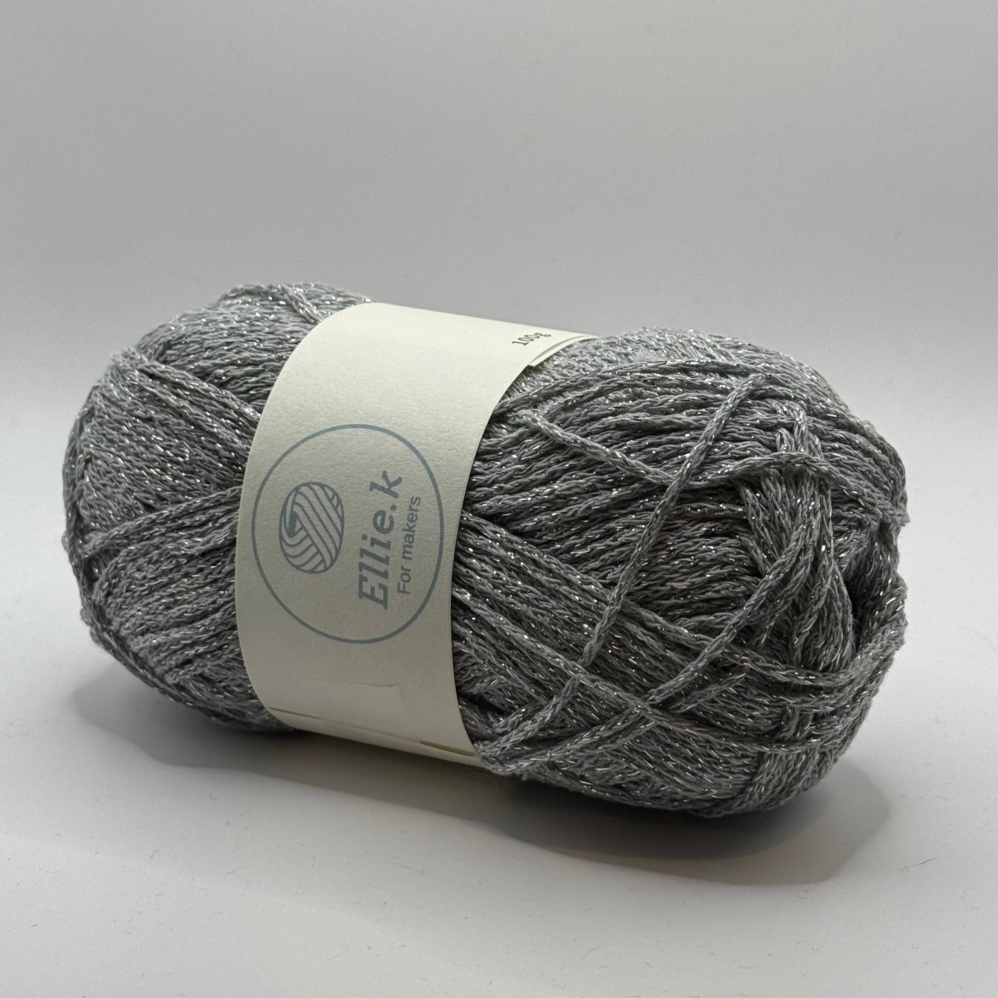 Silver thread cotton yarn - Ellie.k