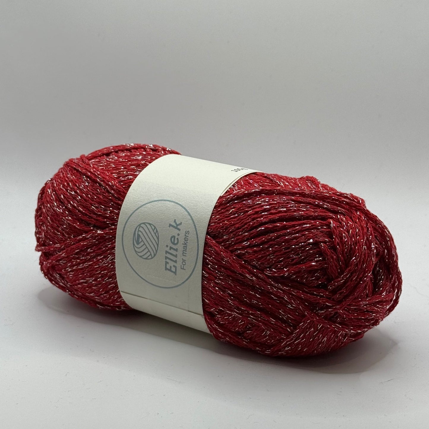 Silver thread cotton yarn - Ellie.k