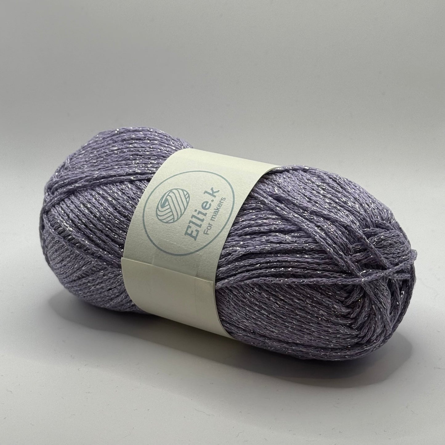 Silver thread cotton yarn - Ellie.k