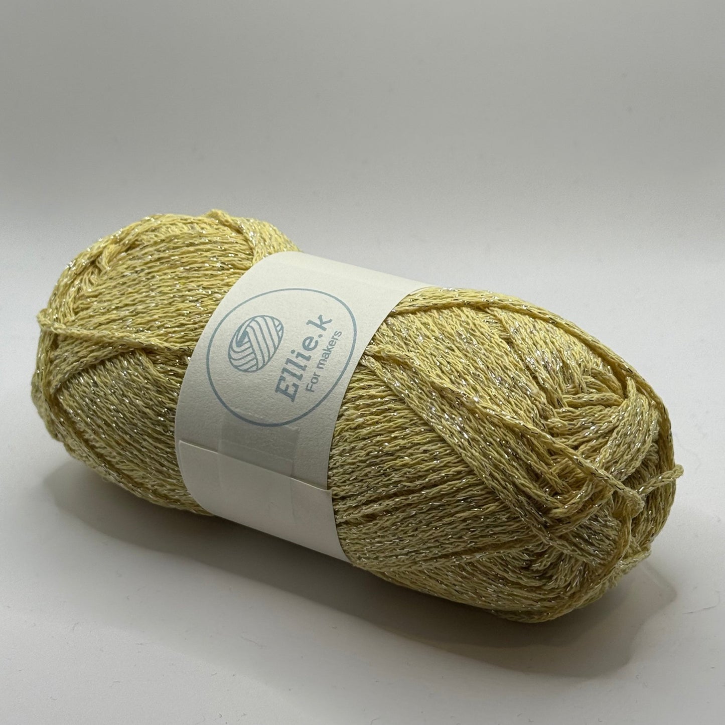 Silver thread cotton yarn - Ellie.k