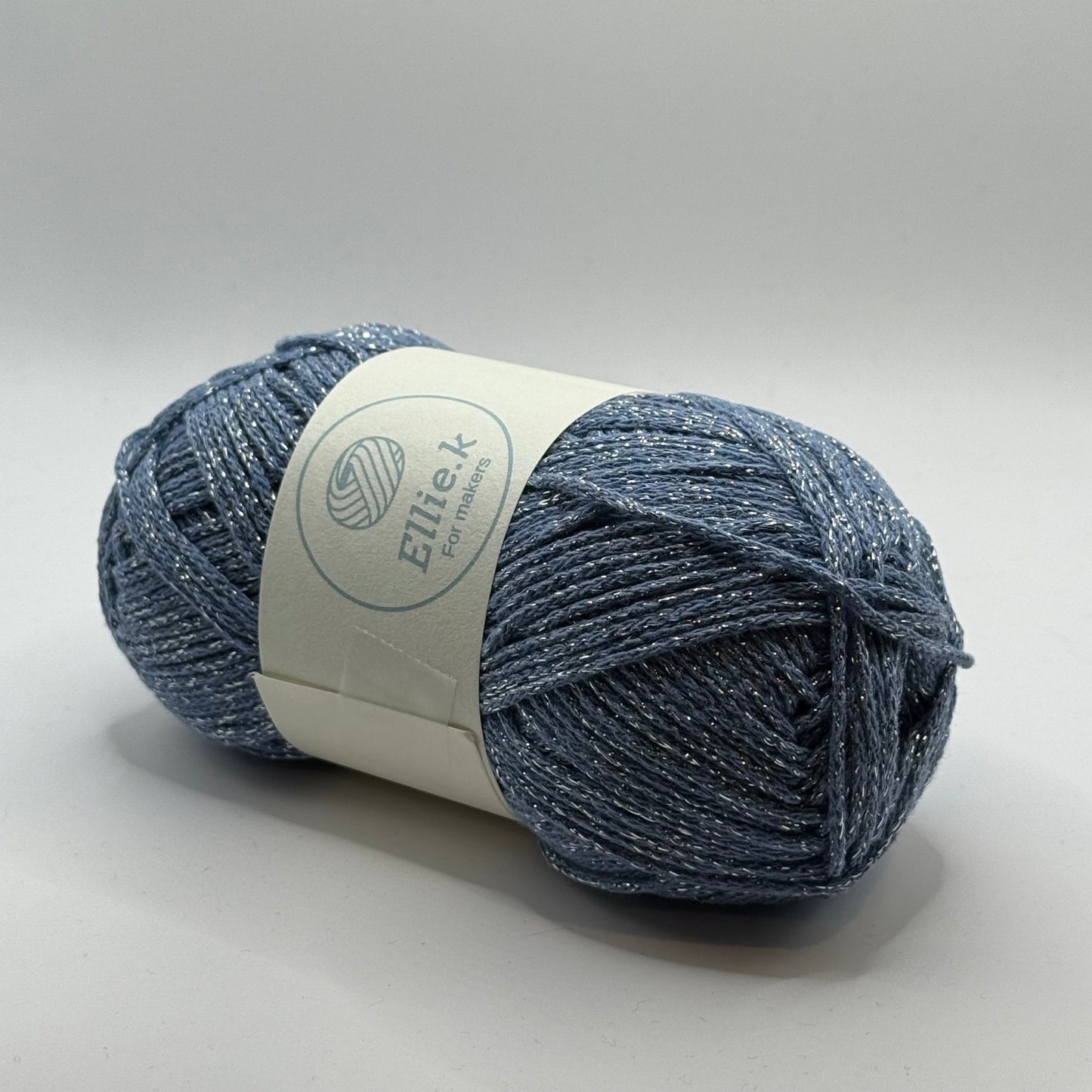 Silver thread cotton yarn - Ellie.k