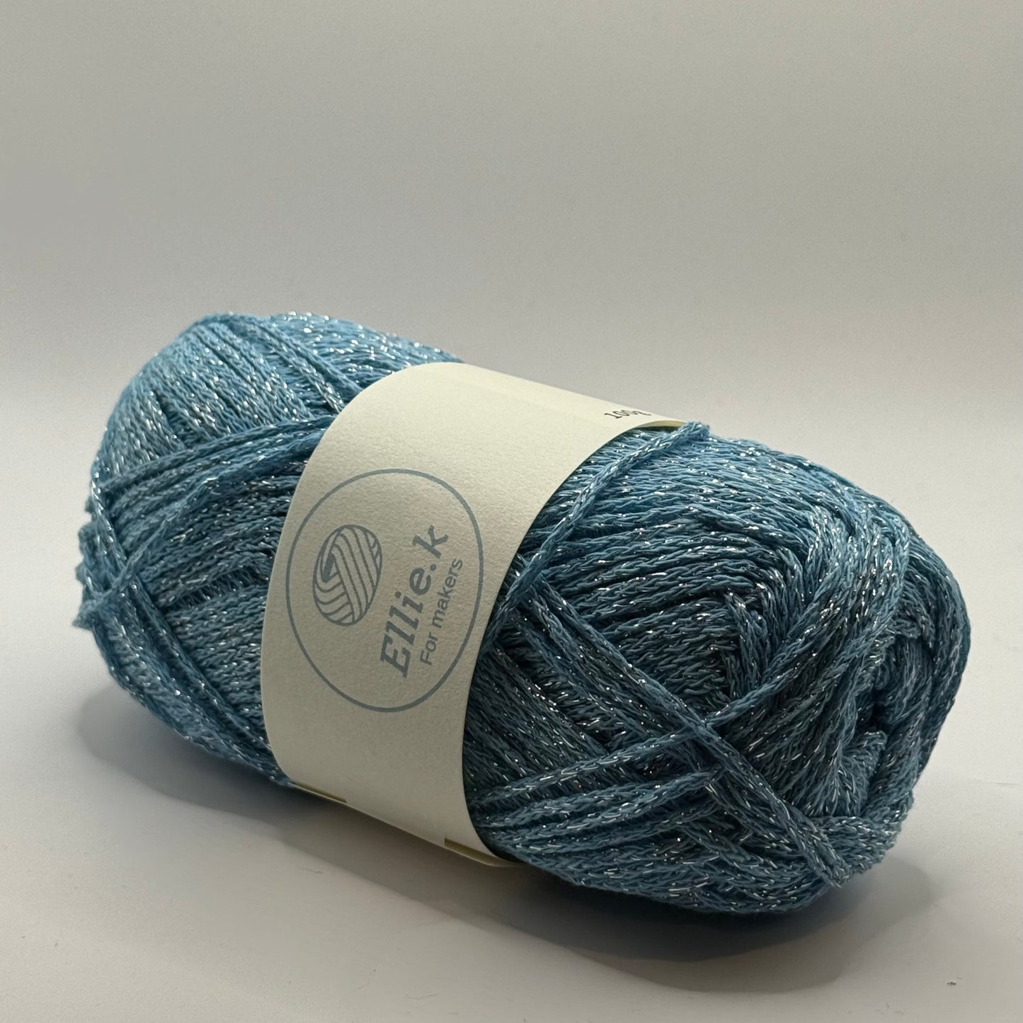 Silver thread cotton yarn - Ellie.k