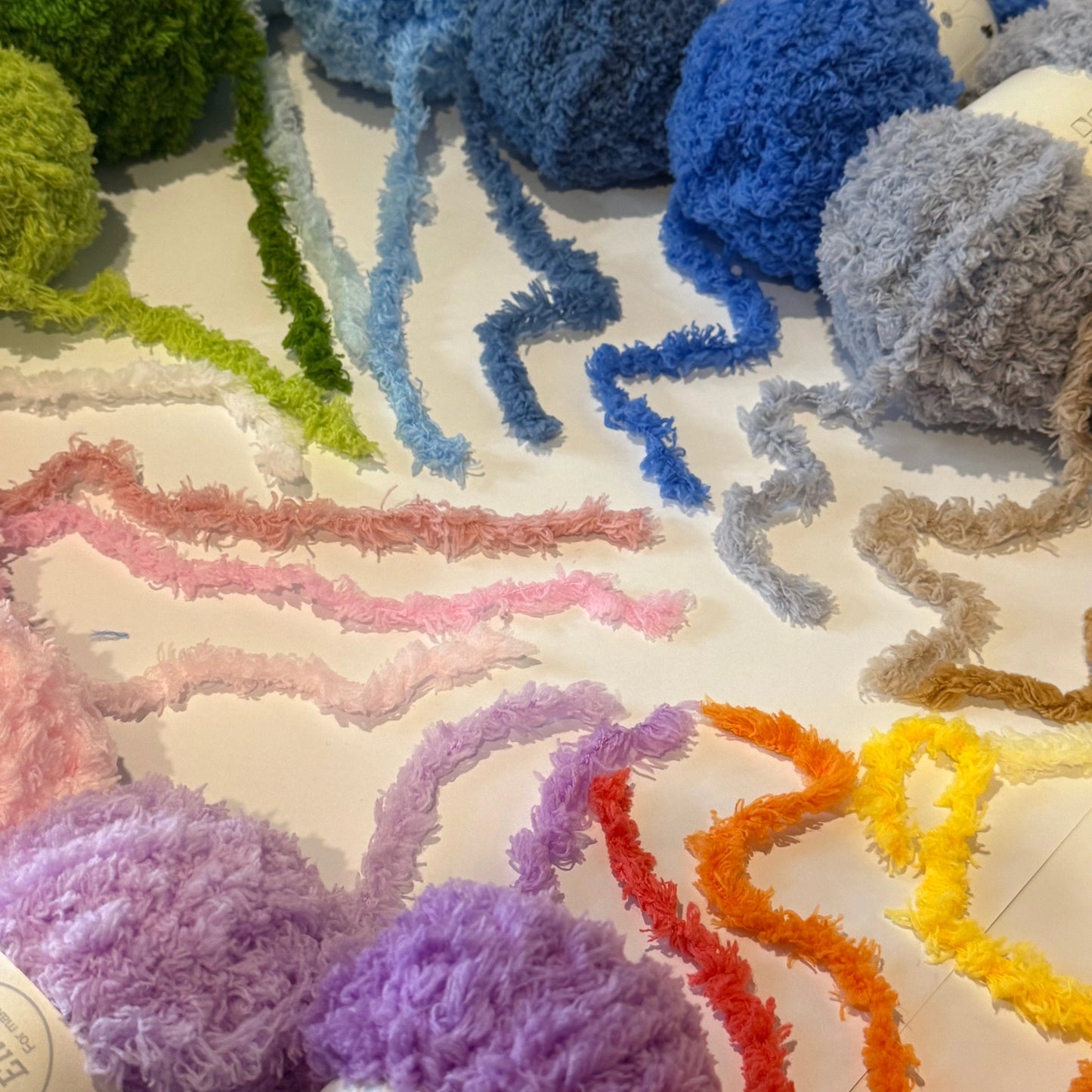 Velvet yarn - Ellie.k