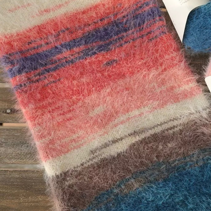 Gradient fluff yarn - Ellie.k
