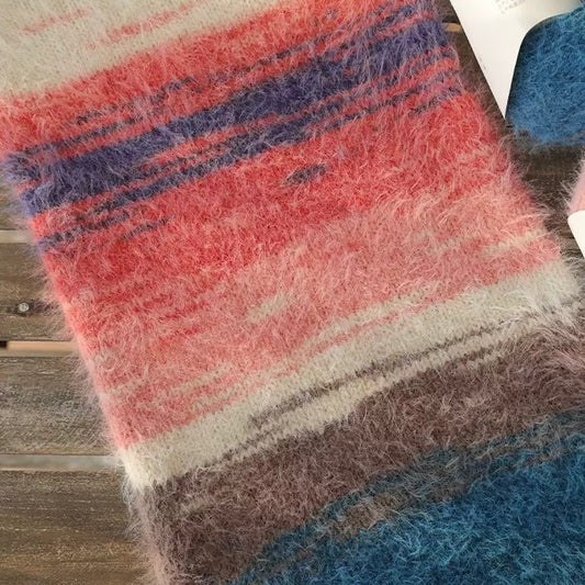 Gradient fluff yarn - Ellie.k