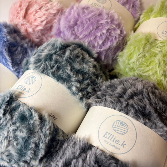 Faux Fur Yarn - Ellie.k