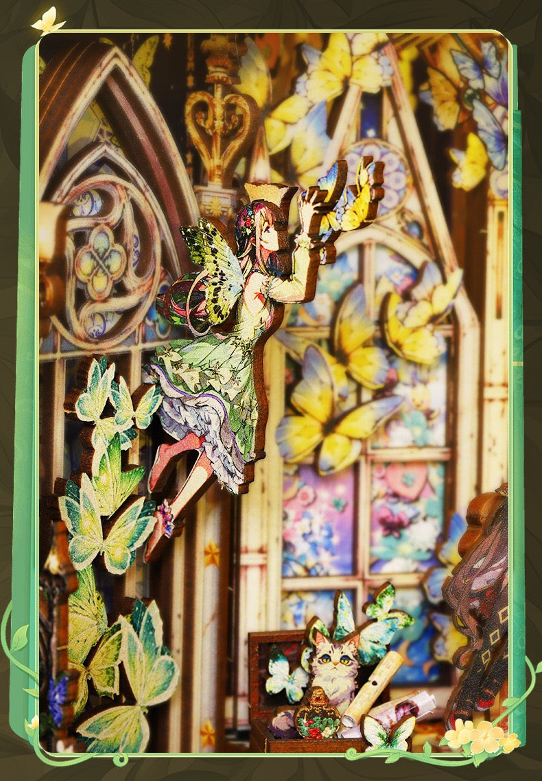 Fairy Tale Elves Book Nook - Ellie.k