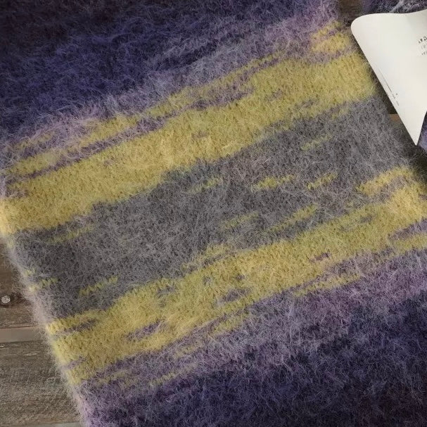 Gradient fluff yarn - Ellie.k